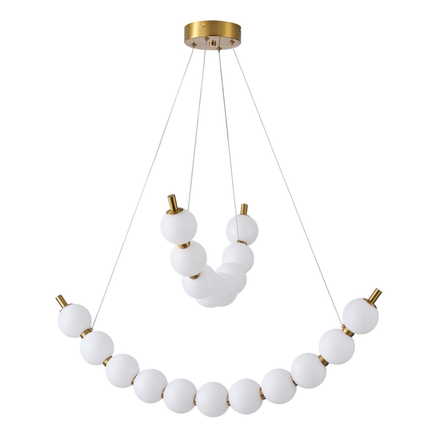 LED Luster na lanku LED/19W/230V 3000K
