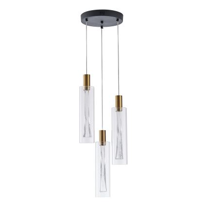 LED Luster na lanku LED/21W/230V 3000K