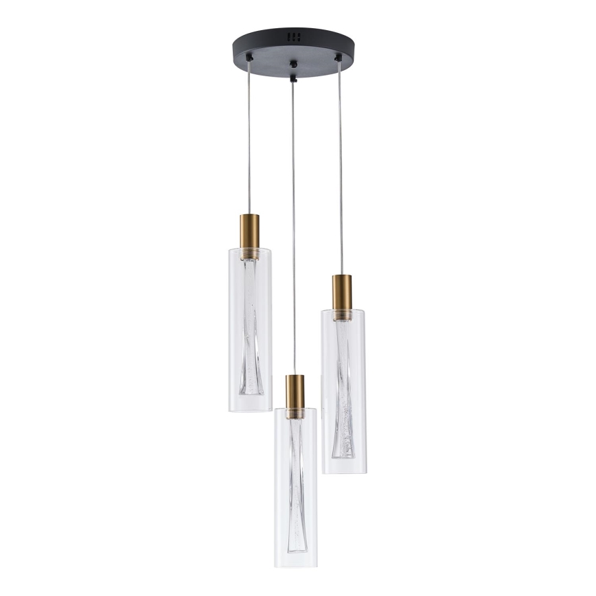 LED Luster na lanku LED/21W/230V 3000K
