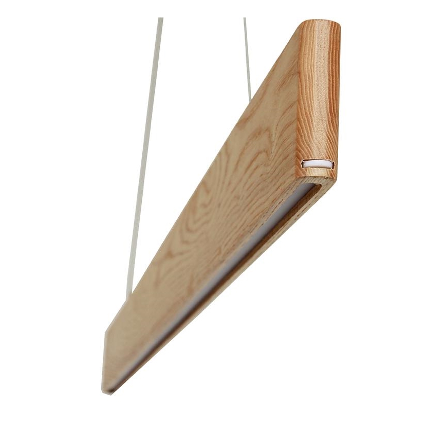 LED Luster na lanku LED/22W/230V 4000K 120 cm jaseň/masív