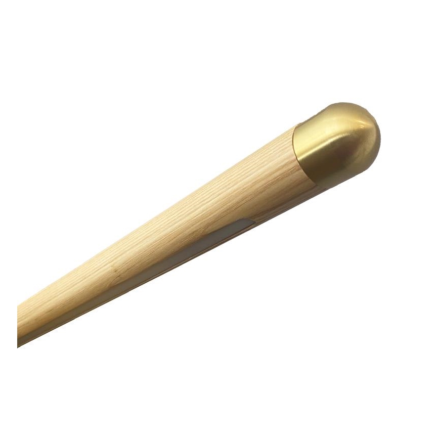 LED Luster na lanku LED/22W/230V 4000K 120 cm jaseň/masív