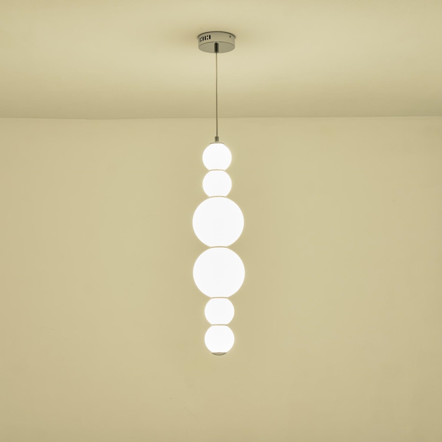 LED Luster na lanku LED/24W/230V 3000K