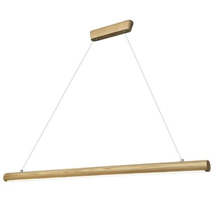 LED Luster na lanku LED/26W/230V 4000K 150 cm jaseň/masív