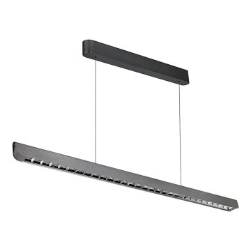LED Luster na lanku LED/36W/230V 3000/4000/6400K antracit
