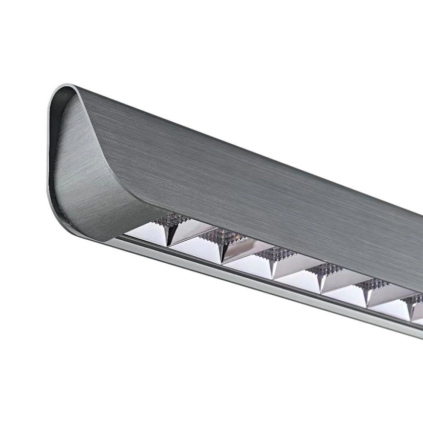 LED Luster na lanku LED/36W/230V 3000/4000/6400K antracit