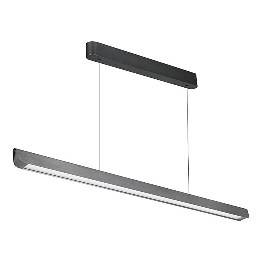 LED Luster na lanku LED/36W/230V 3000/4000/6400K antracit