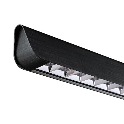 LED Luster na lanku LED/36W/230V 3000/4000/6400K čierna