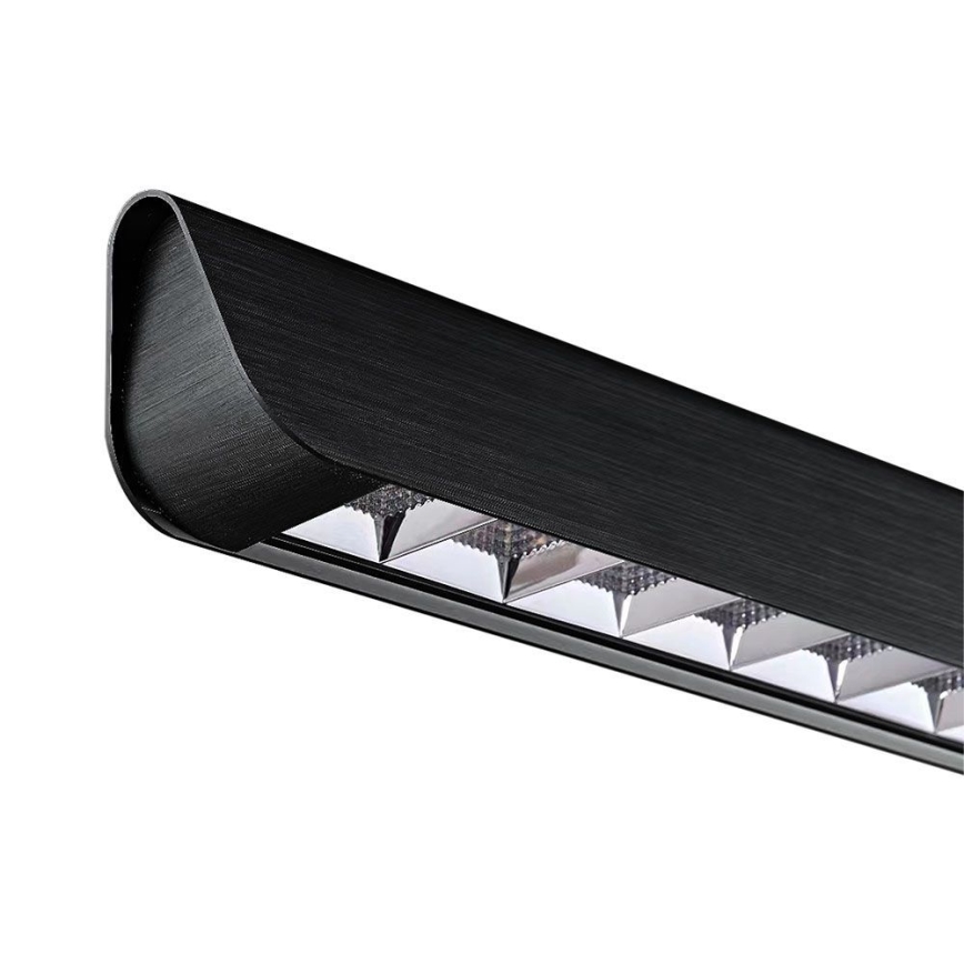 LED Luster na lanku LED/36W/230V 3000/4000/6400K čierna