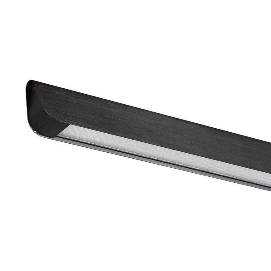 LED Luster na lanku LED/36W/230V 3000/4000/6400K čierna