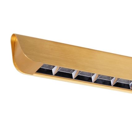LED Luster na lanku LED/36W/230V 3000/4000/6400K zlatá