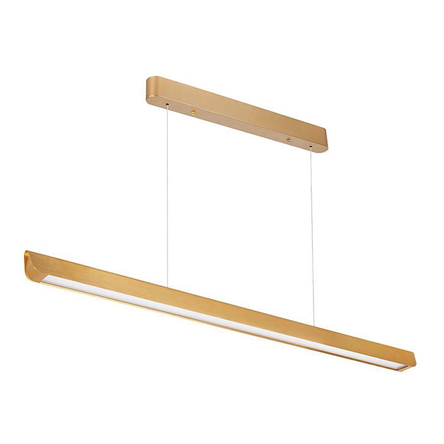 LED Luster na lanku LED/36W/230V 3000/4000/6400K zlatá