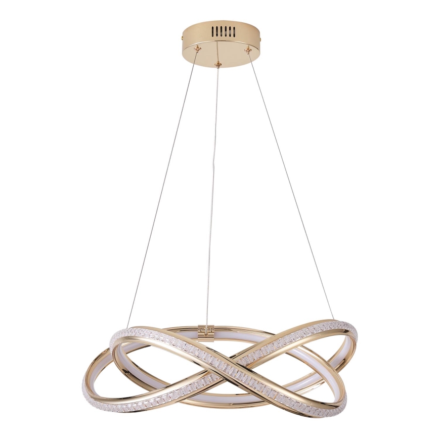 LED Luster na lanku LED/38W/230V 3000K 50x120 cm
