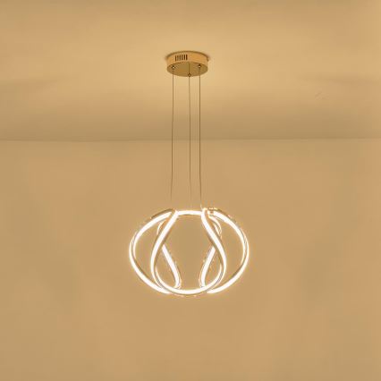 LED Luster na lanku LED/38W/230V 3000K
