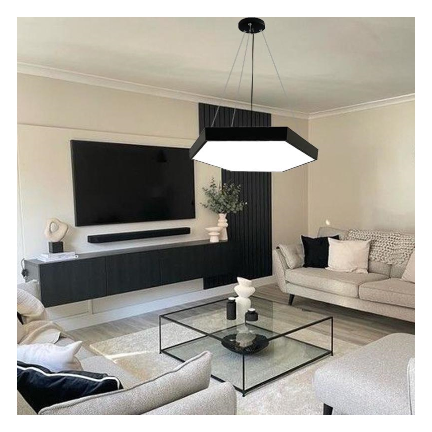 LED Luster na lanku LED/40W/230V 4000K pr. 60 cm