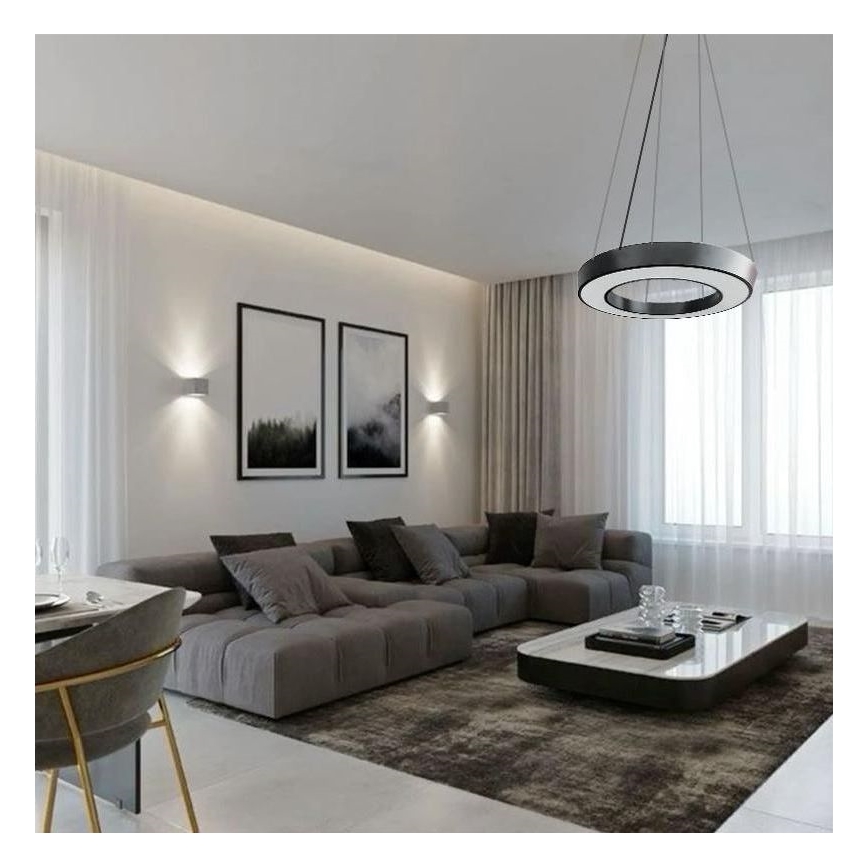 LED Luster na lanku LED/40W/230V 4000K pr. 80 cm
