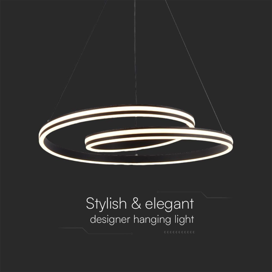 LED Luster na lanku LED/40W/230V 3000/4000/6400K