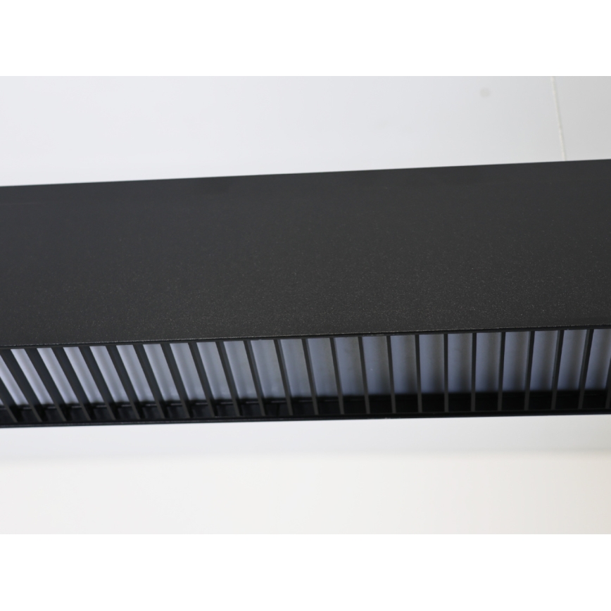 LED luster na lanku LED/55W/230V 3000/4000/6500K 120 cm čierna