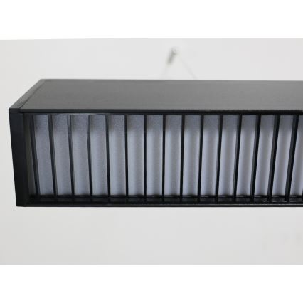 LED luster na lanku LED/55W/230V 3000/4000/6500K 120 cm čierna