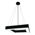 LED Luster na lanku LED/55W/230V 4000K 80x80 cm