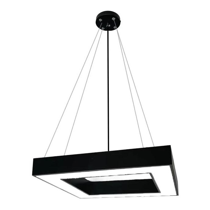 LED Luster na lanku LED/55W/230V 4000K 80x80 cm