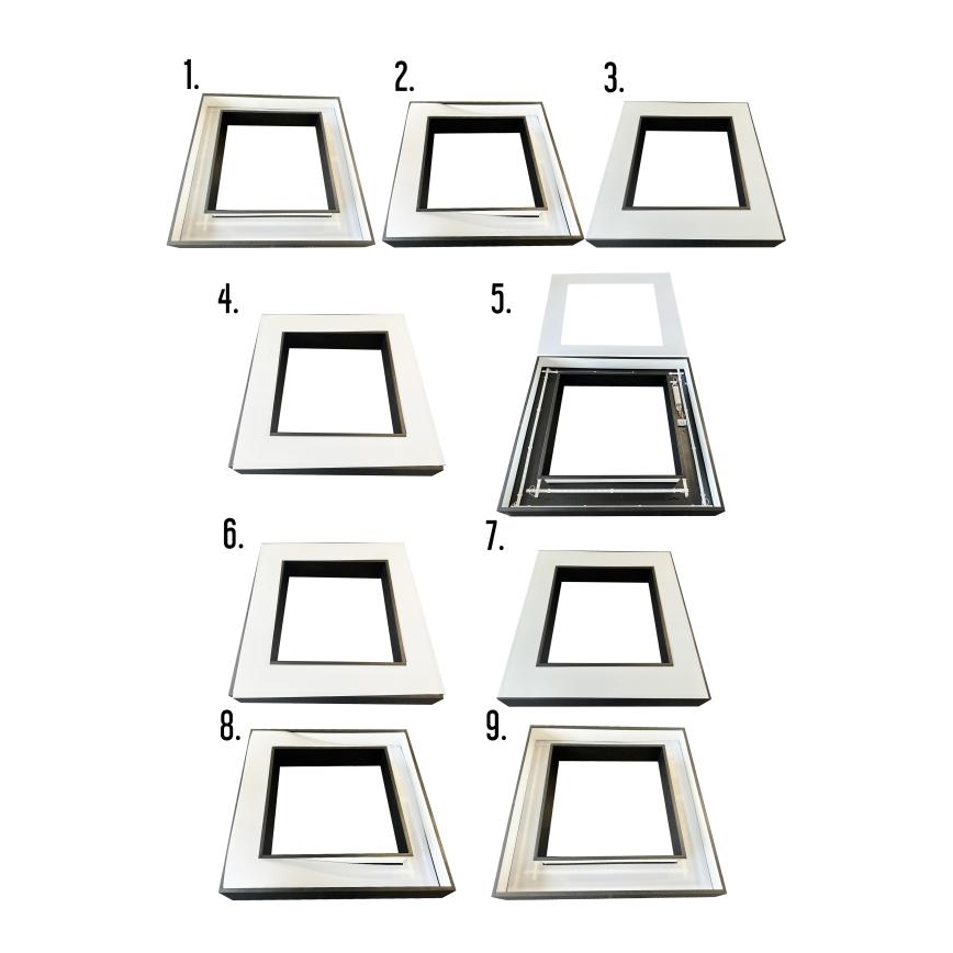 LED Luster na lanku LED/80W/230V 4000K 120x120 cm čierna