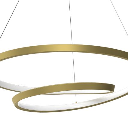 LED Luster na lanku LUCERO LED/48W/230V zlatá