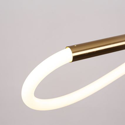 LED luster na lanku MELECA LED/24W/230V 3000/4000/6000K 100 cm zlatý