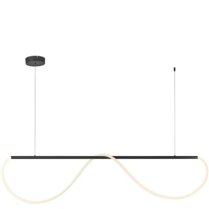 LED luster na lanku MELECA LED/36W/230V 3000/4000/6000K 160 cm čierna