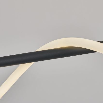 LED luster na lanku MELECA LED/36W/230V 3000/4000/6000K 160 cm čierna