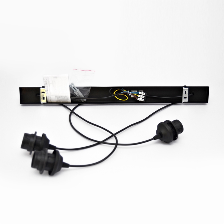 LED Luster na lanku MERCURE 3xE27/15W/230V
