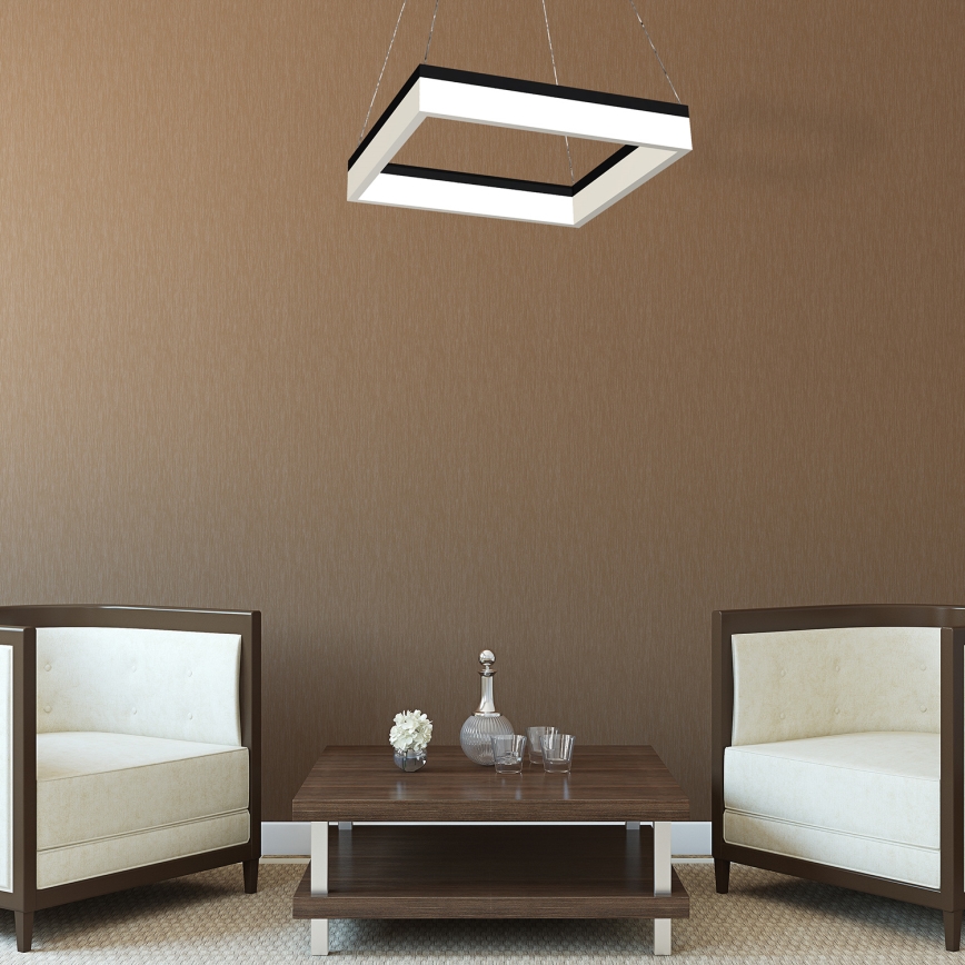 LED luster na lanku NERO LED/32W/230V