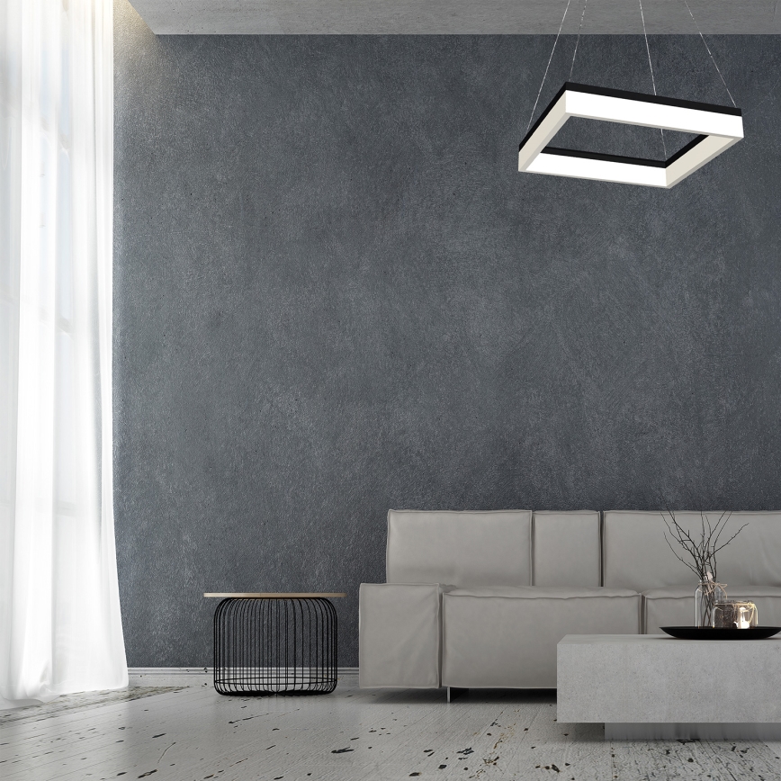 LED luster na lanku NERO LED/32W/230V