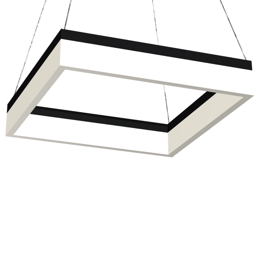 LED luster na lanku NERO LED/32W/230V