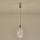 LED Luster na lanku PERFORATO LED/6,3W/230V 3000K lesklý chróm pr. 13 cm