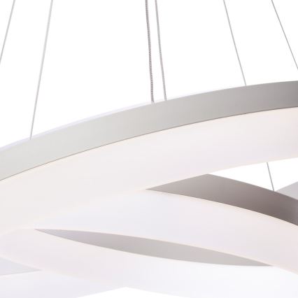 LED Luster na lanku RING s diaľkovým ovládačom LED/60W/230V