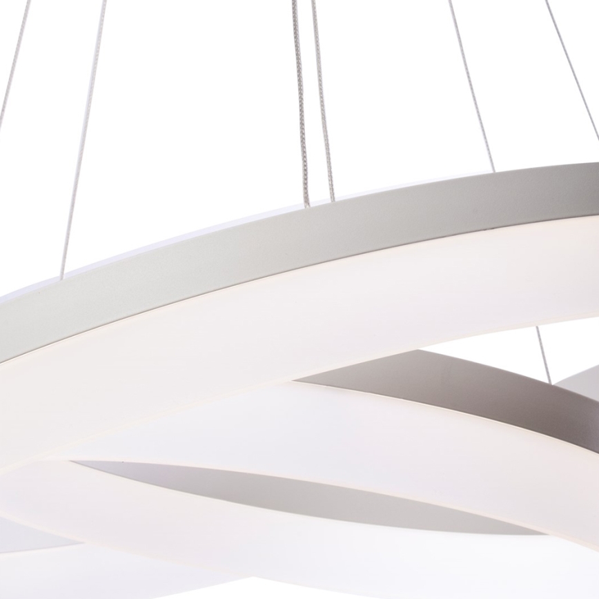 LED Luster na lanku RING s diaľkovým ovládačom LED/60W/230V