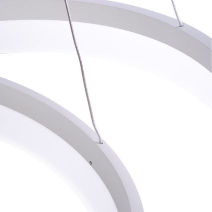 LED Luster na lanku RING s diaľkovým ovládačom LED/60W/230V