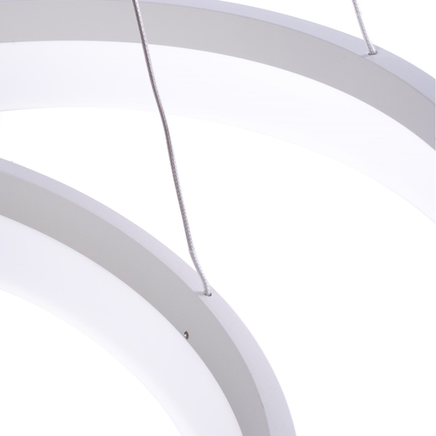 LED Luster na lanku RING s diaľkovým ovládačom LED/60W/230V