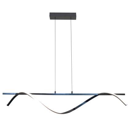 LED Luster na lanku RUMBA LED/23W/230V 4000K lesklý chróm