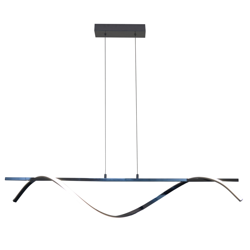 LED Luster na lanku RUMBA LED/23W/230V 4000K lesklý chróm