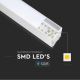 LED Luster na lanku SAMSUNG CHIP LED/40W/230V 6400K biela