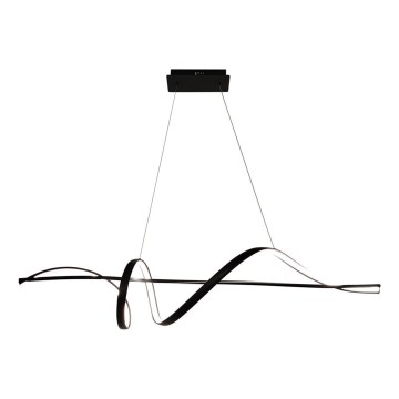 LED Luster na lanku SASH LED/36W/230V čierna