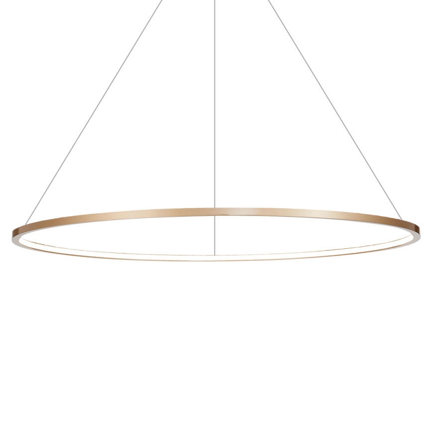 LED Luster na lanku SATURNO LED/65W/230V pr. 120 cm IP44 zlatá