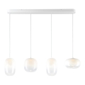 LED Luster na lanku VASO LED/15W/230V biela