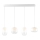 LED Luster na lanku VASO LED/15W/230V biela