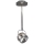 LED Luster na tyči BALL 1xGU10/5W/230V