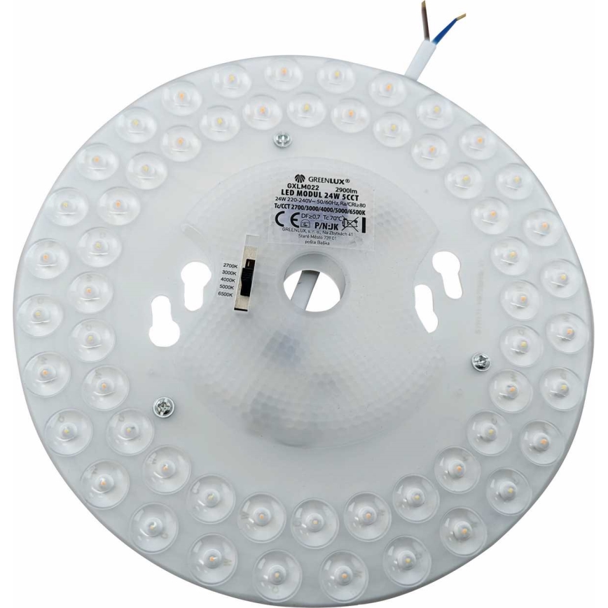 LED magnetický modul LED/24W/230V pr. 17,5 cm 2700/3000/4000/5000/6500K