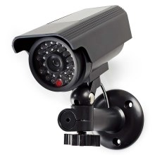 LED Maketa bezpečnostnej kamery 2xAA IP44