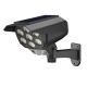 LED Maketa bezpečnostnej kamery so senzorom a so solárnym panelom LED/5W/5,5V IP65 + diaľkové ovládanie