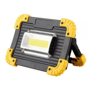 LED Nabíjací reflektor LED/10W/4000 mAh 3xAA